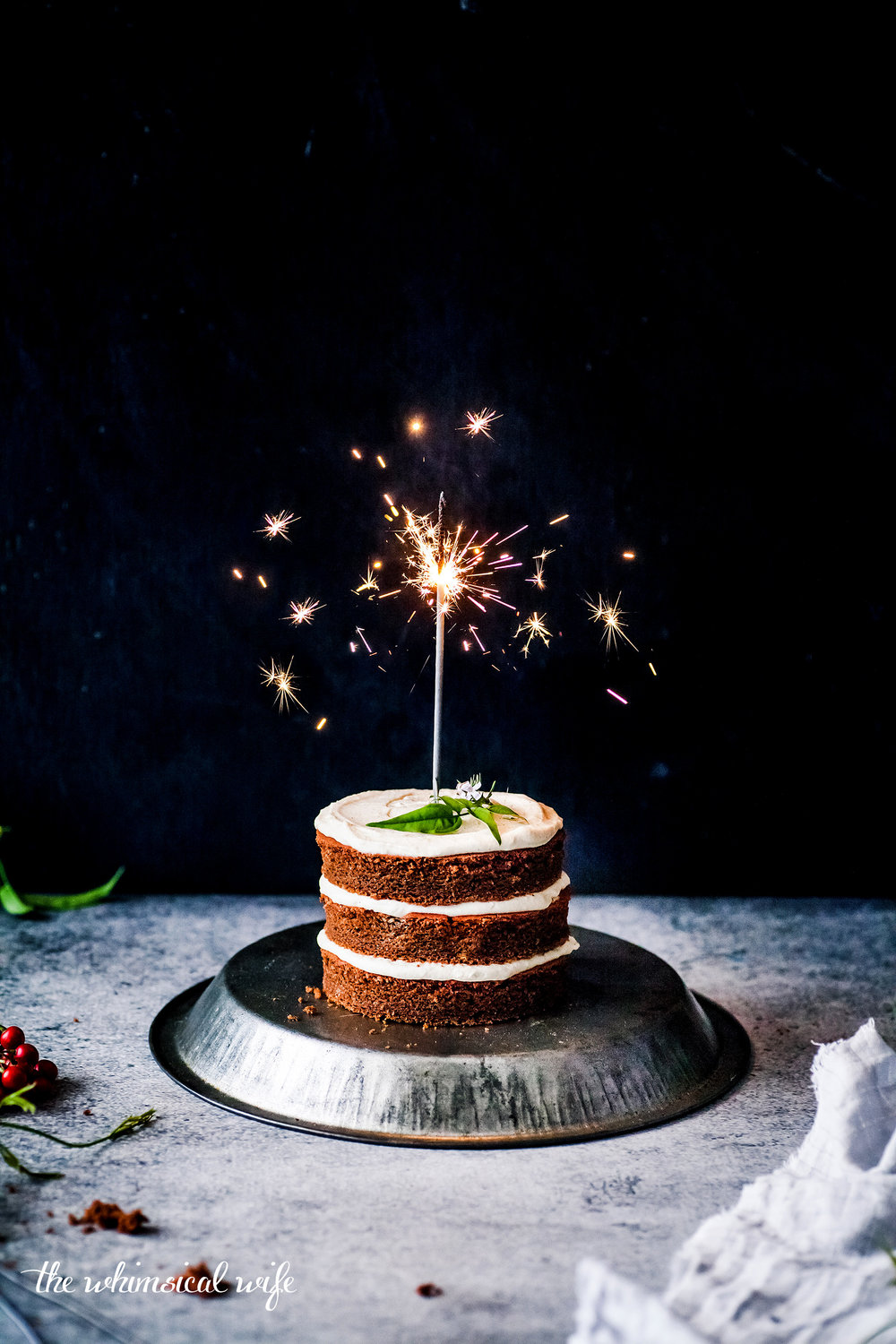 30 Cakes In 30 Days | 6. Mini Red Velvet Cakes {DF, GF, Egg Free} | The Whimsical Wife